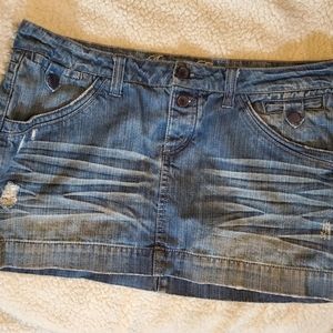 American Eagle jean skirt